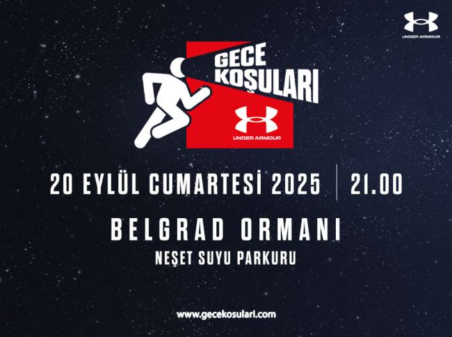 Under Armour Gece Koşuları 18.Kez Start Alacak