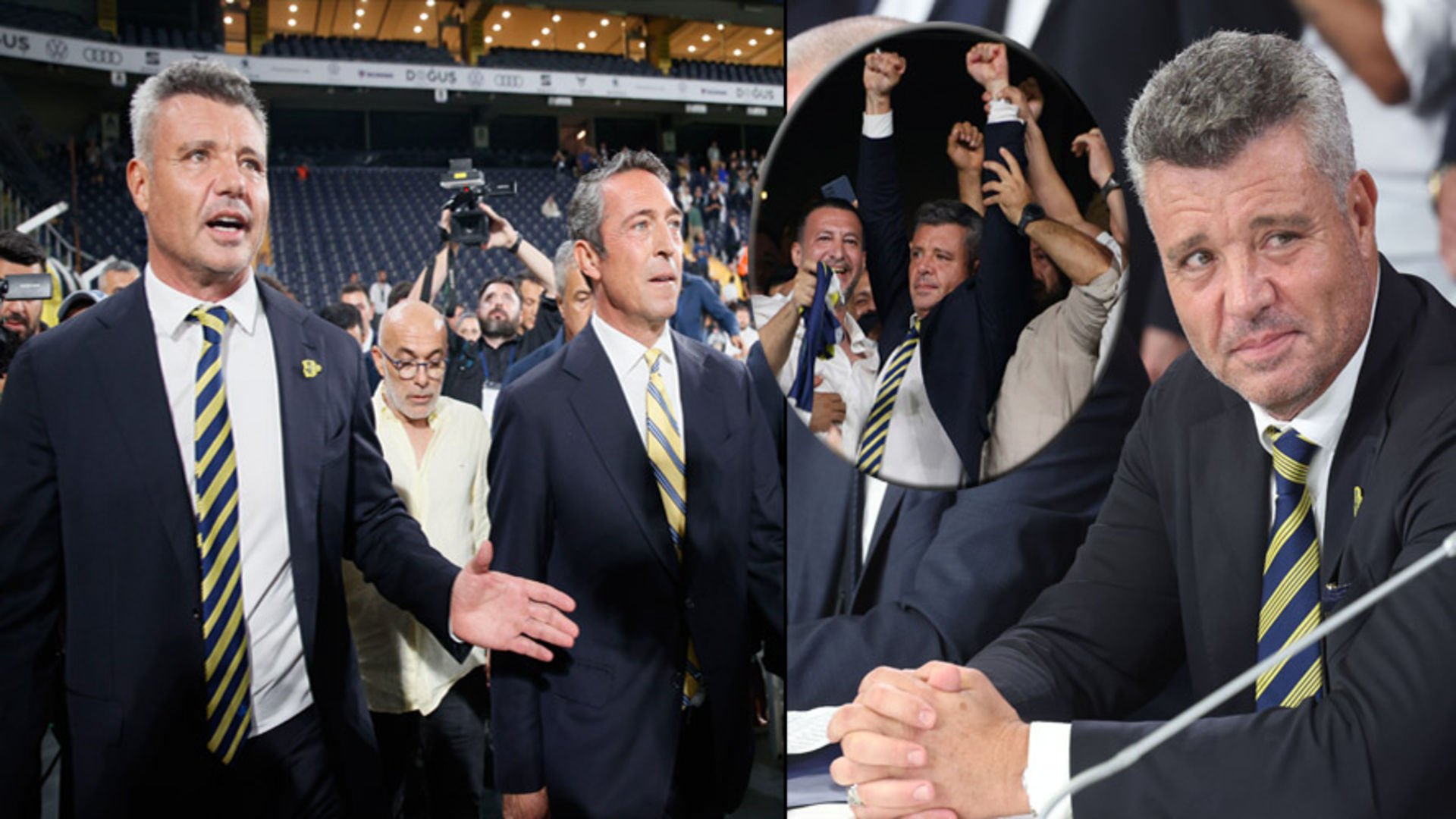 Fenerbahçe’nin yeni başkanı Sadettin Saran oldu Fenerbahçe’nin yeni başkanı Sadettin Saran oldu