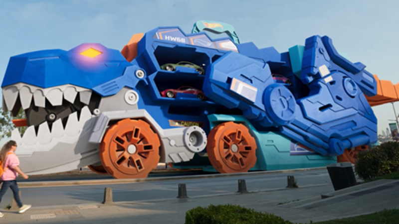 Hot Wheels T-Rex, İstanbul’u oyun pistine çeviriyor Hot Wheels T-Rex, İstanbul’u oyun pistine çeviriyor