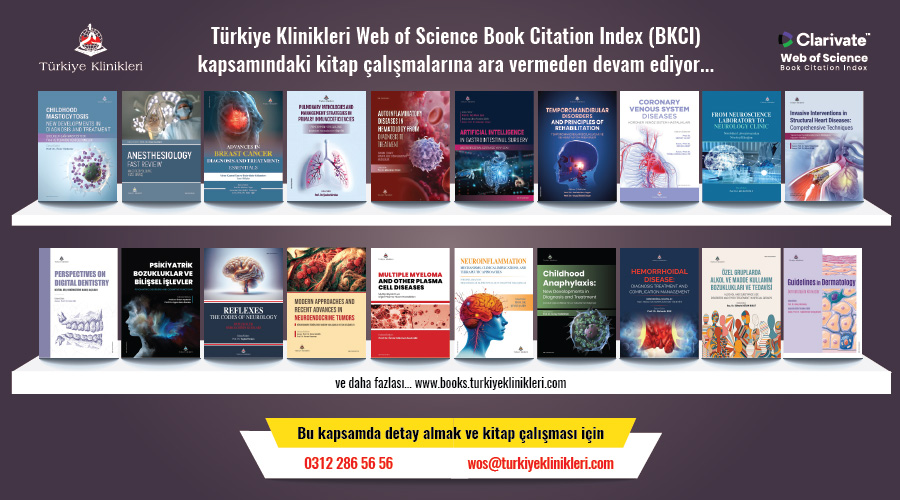 Türkiye Klinikleri, Web of Science BKCI kapsamındaki kitap çalışmalarına ara vermeden devam ediyor Türkiye Klinikleri, Web of Science BKCI kapsamındaki kitap çalışmalarına ara vermeden devam ediyor