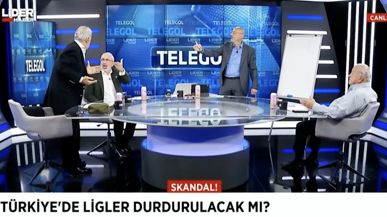 Canlı yayında ‘bahis’ kavgası! Gökmen Özdenak ile Adnan Aybaba arasında gergin anlar Canlı yayında ‘bahis’ kavgası! Gökmen Özdenak ile Adnan Aybaba arasında gergin anlar